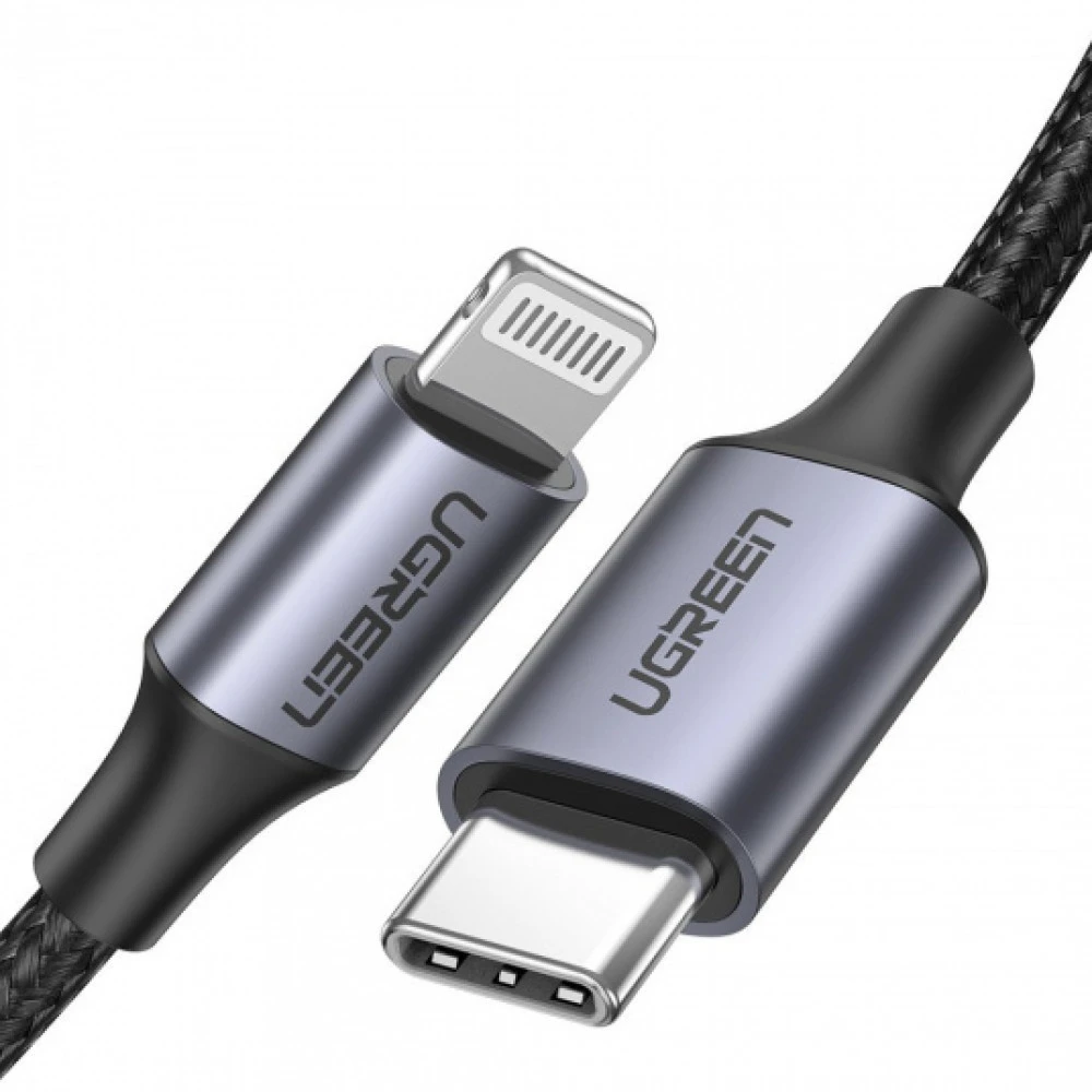 Кабель UGREEN US304 Lightning-USB-C, 1м