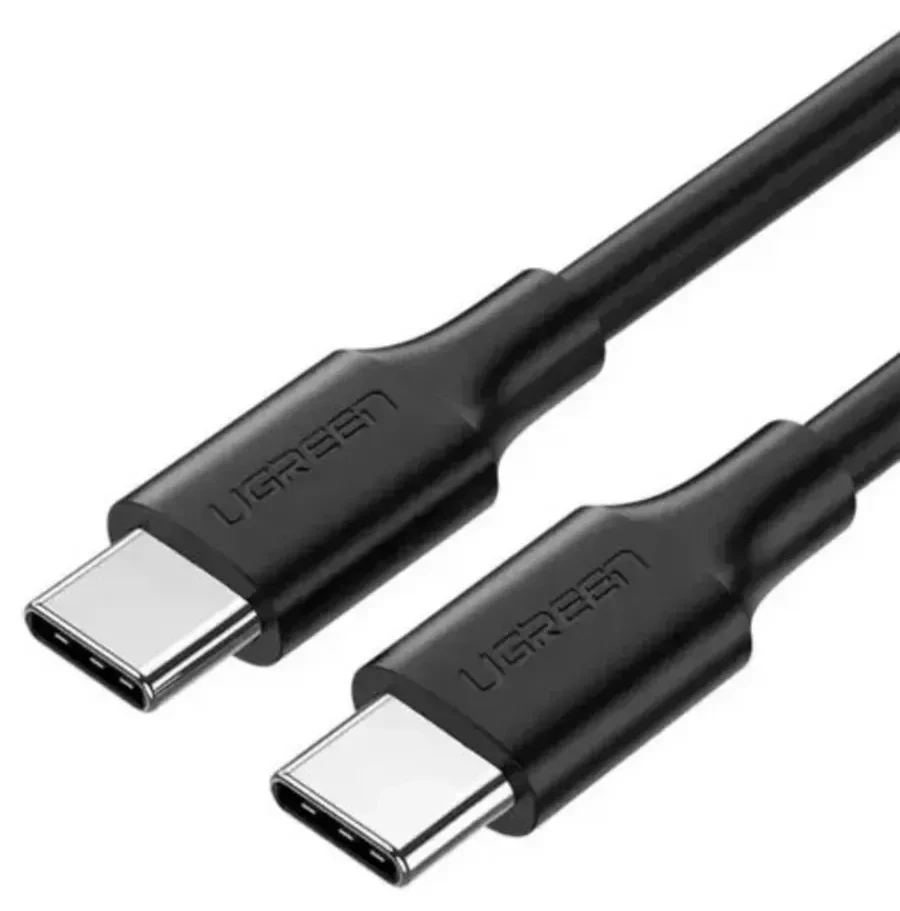 Кабель UGREEN US286 USB-C-USB-C, 1м, черный