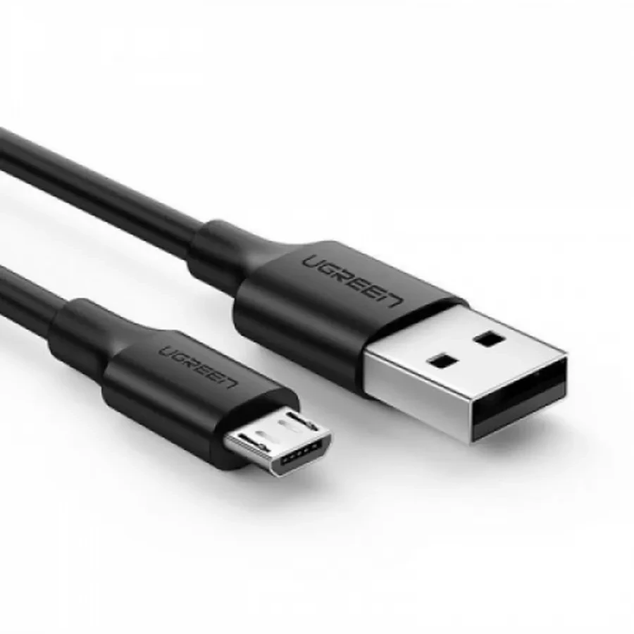 Кабель UGREEN US289 Micro USB-USB-A, 1.5м, черный