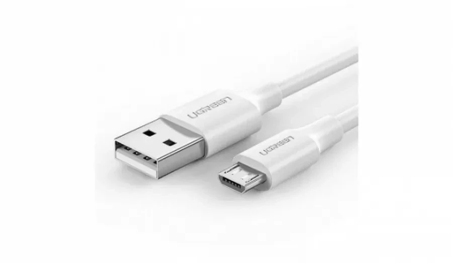 Кабель UGREEN US289 Micro USB-USB-A, 1.5м, белый