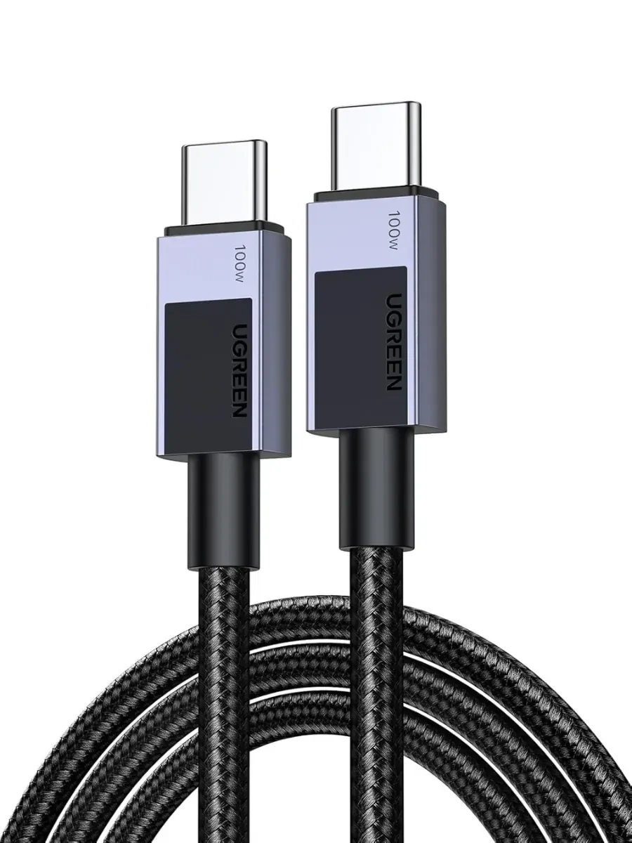 Кабель UGREEN L512 USB-C-USB-C, 2м, быстрая зарядка