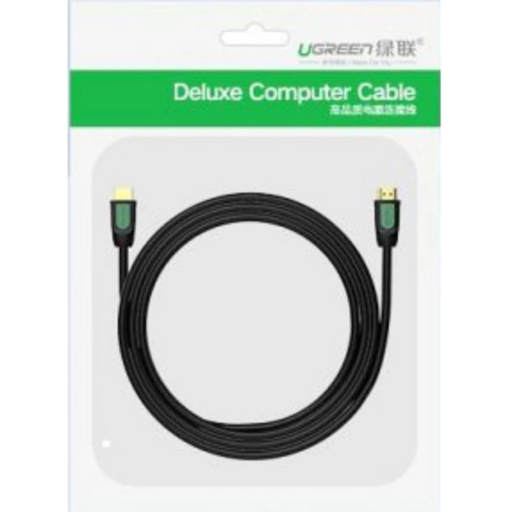 Кабель UGREEN HD101 HDMI, 10м, черно-жёлтый — 5