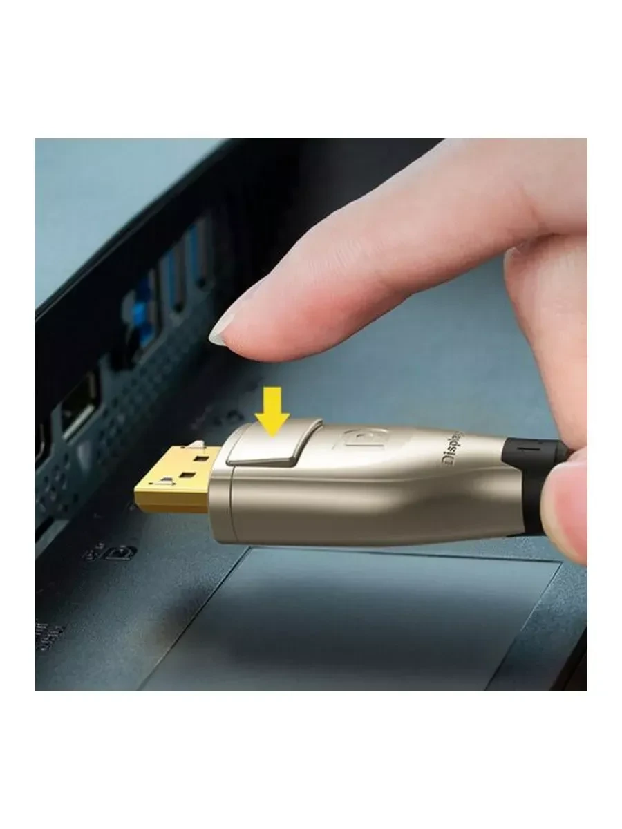 Кабель UGREEN DP112 DisplayPort 1.4 8K, 3м — 5