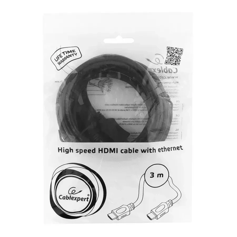 Кабель HDMI Cablexpert CC-HDMI4-10, 3м — 5