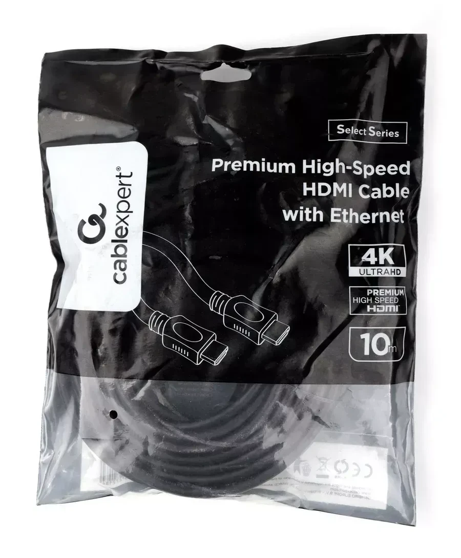 Кабель HDMI Cablexpert CC-HDMI4-10, 10m m-m, OEM — 5