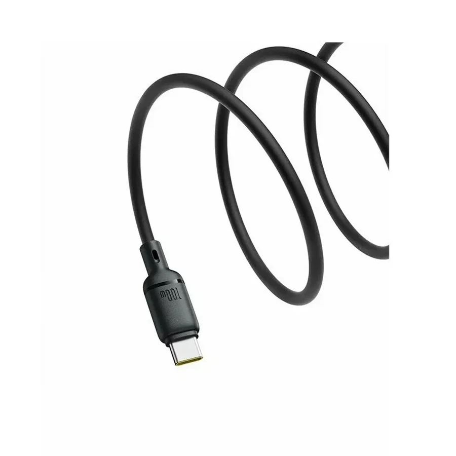 Кабель Baseus Silky USB-A to USB-C, 100W, 2м, черный — 3