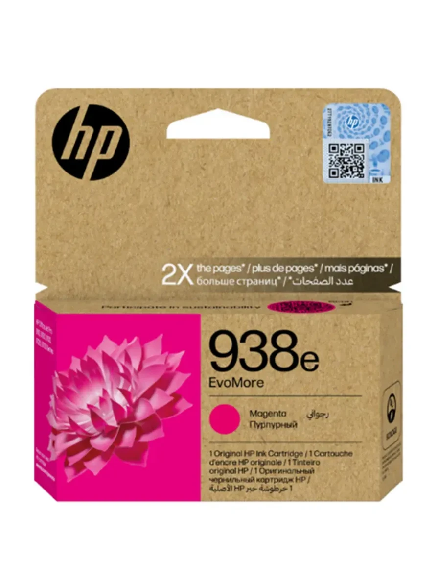 Картридж 938e пурпурный для OfficeJet Pro 9730/9720, до 1650 стр.