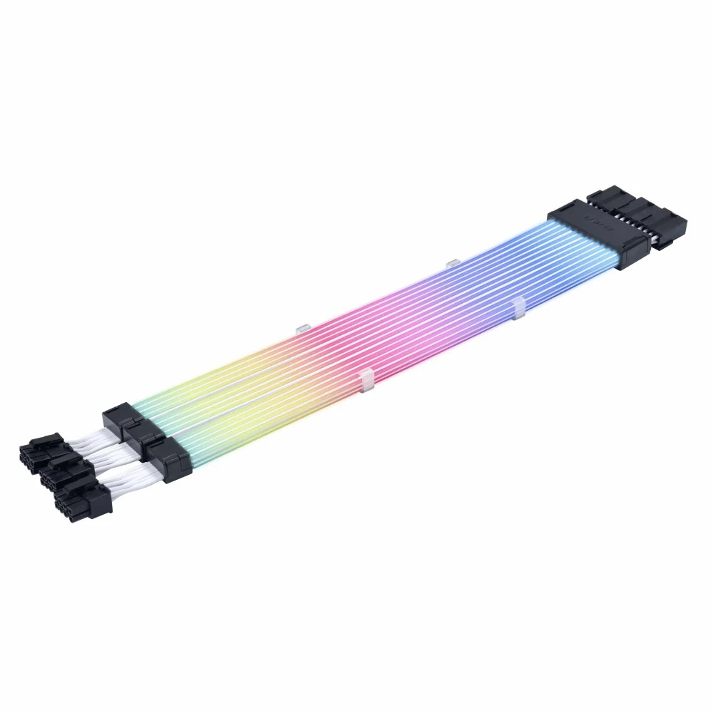 Кабель Lian Li Strimer GPU 3x8pin RGB 360мм — 4