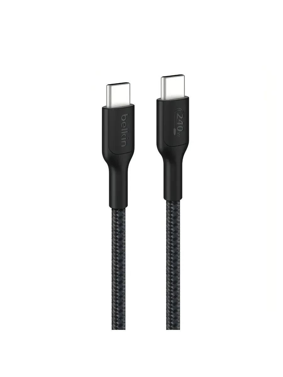 Кабель BELKIN USB-C 240W, 2m, чёрный