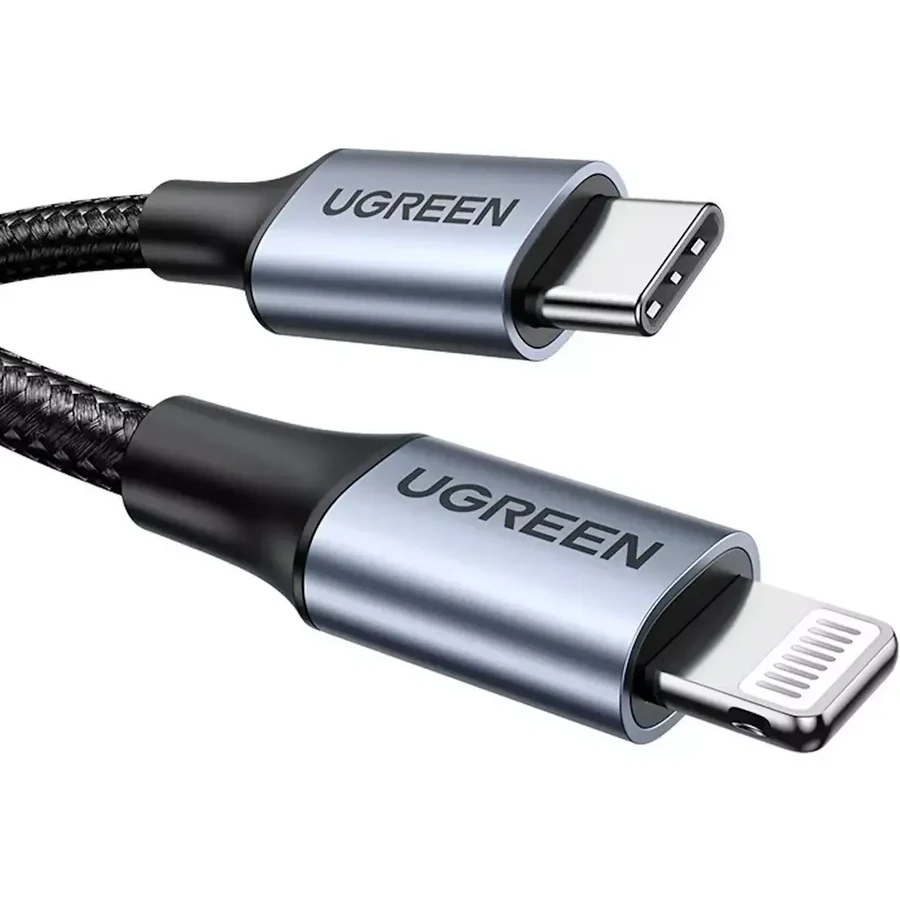 Кабель Ugreen US304 Lightning-Type-C 2.0 2m — 2