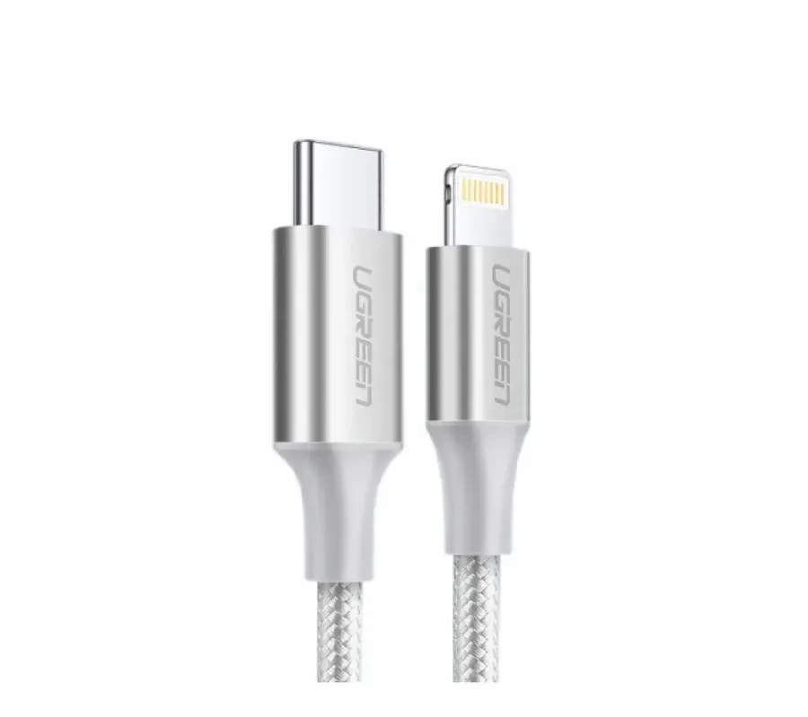 Кабель Ugreen US304 Lightning-Type-C 2.0 2m