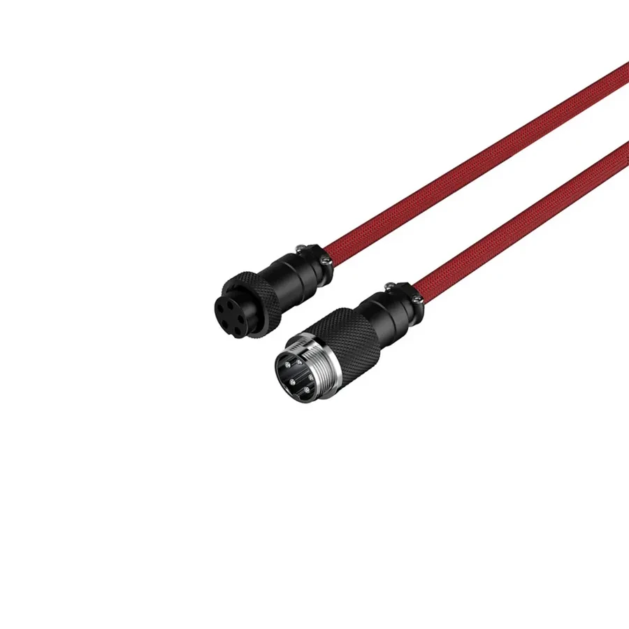 Кабель HyperX USB-C Coiled красно-чёрный — 2