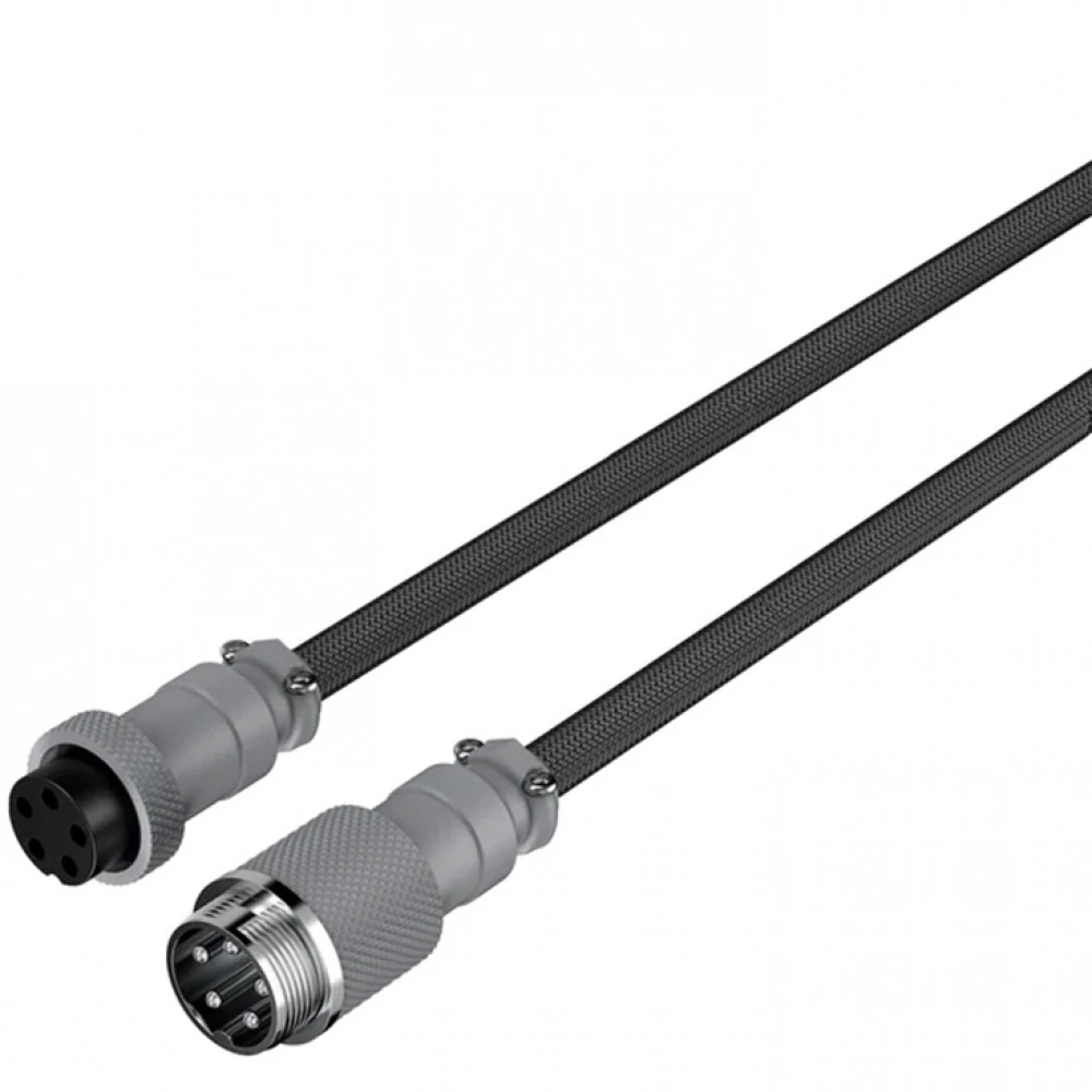 Кабель HyperX USB-C Coiled чёрно-серый — 3