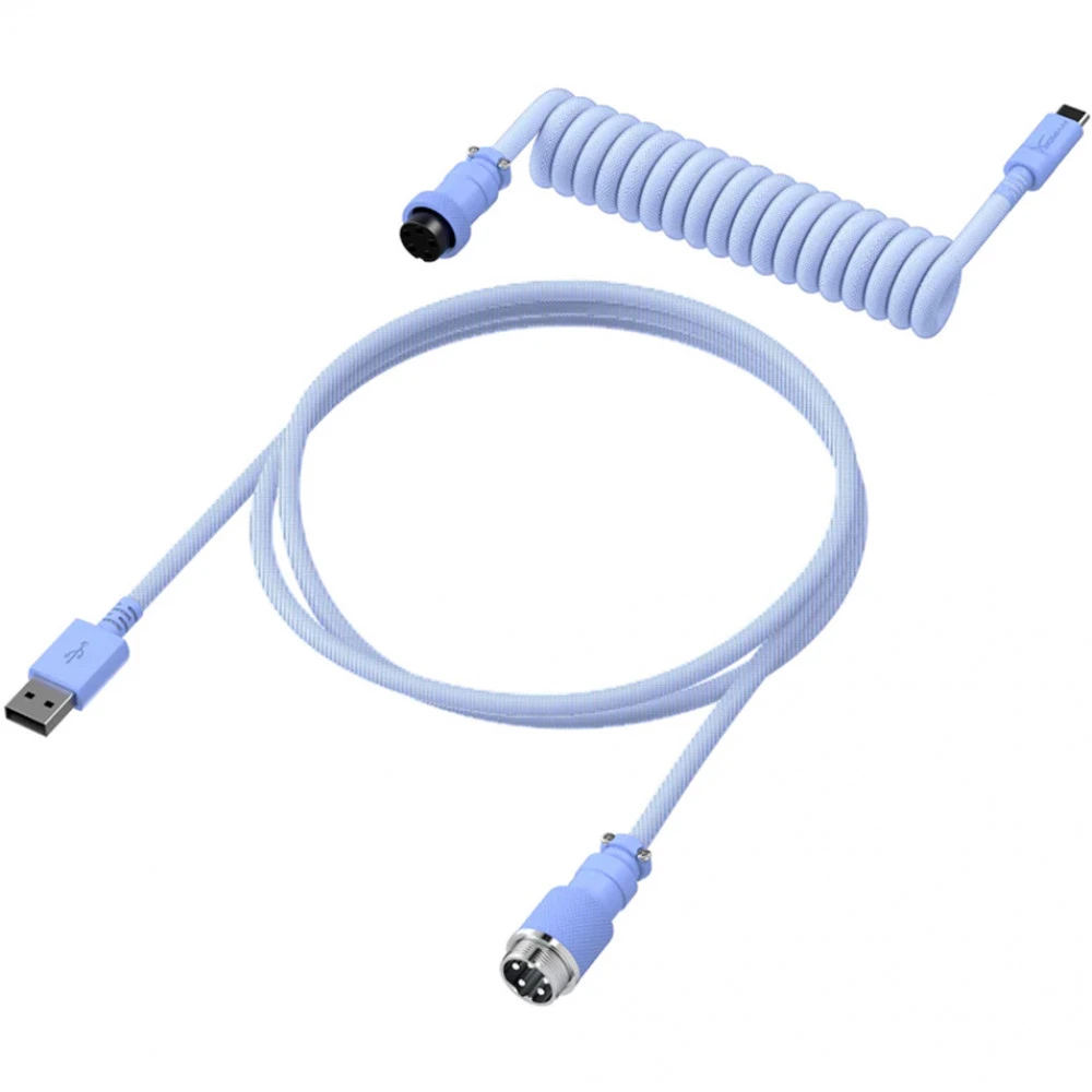 Кабель HyperX USB-C Coiled светло-фиолетовый