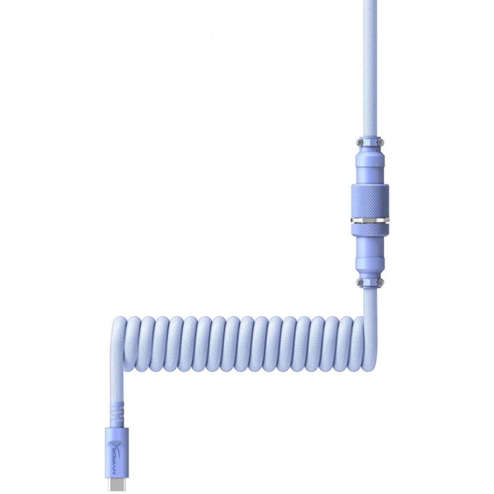 Кабель HyperX USB-C Coiled светло-фиолетовый — 3