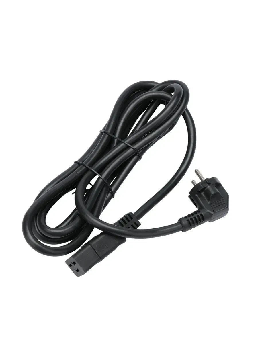 Cable power, Cablexpert C-S22-C19-2.5-3M, Schuko-C19, 3м, black