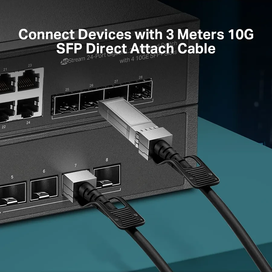 Кабель TP-Link SM5220-3M, DAC SFP+, 10 Гбит/с, 3 м