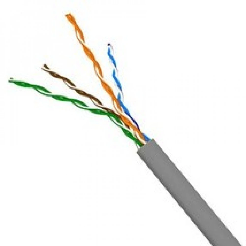 Кабель NewMax FTP CCA, 4 пары, Кат.5e, PVC, серый, 305 метров — 5