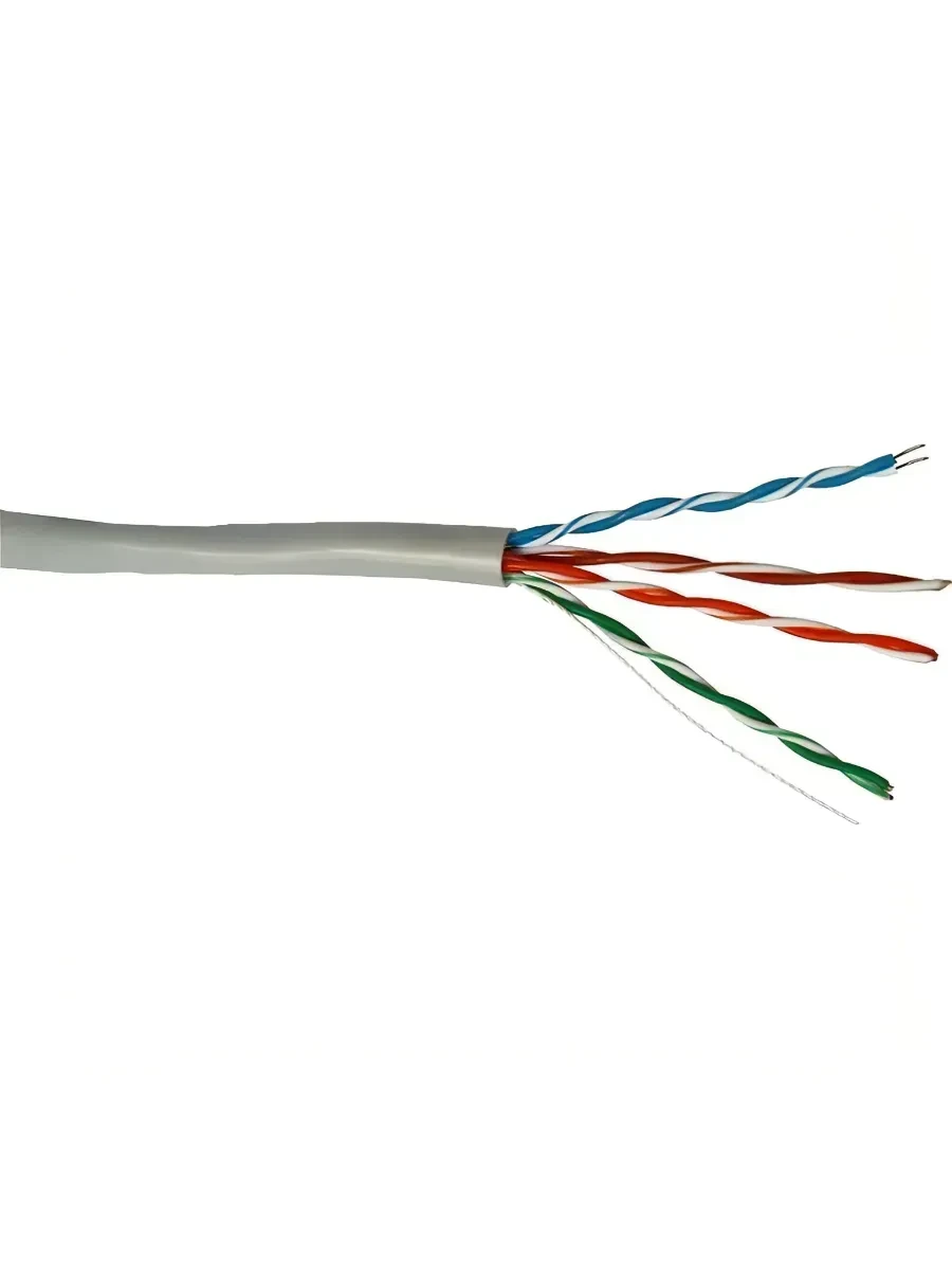 Кабель NewMax UTP, 2/4 пары, 25AWG, категории 5e, PVC 305 м — 2