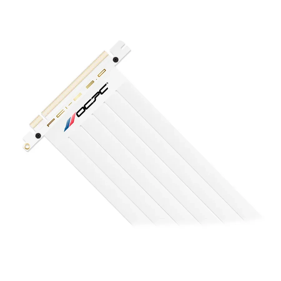 Cable (райзер), PCIe 3.0x16, OCPC XTENDER VERTICAl [OCXTP3RC9D250WH], 25cm white — 3