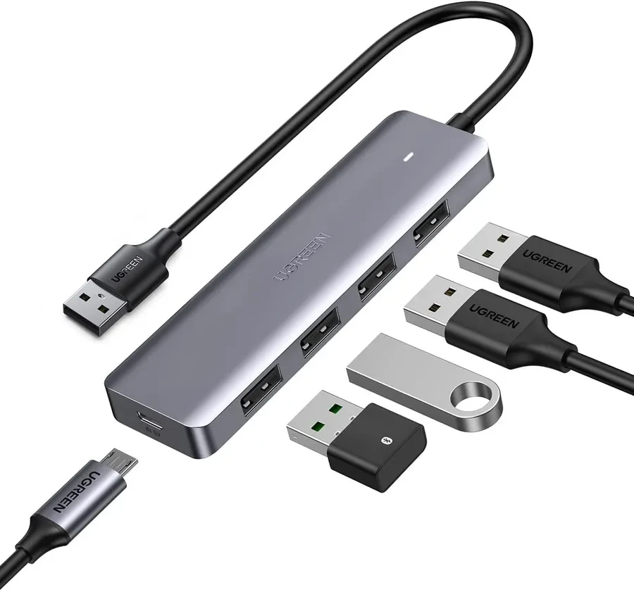 Hub UGREEN USB 3.0, 4 порта