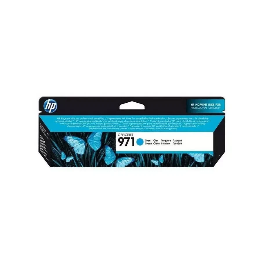 Картридж №971 голубой для OfficeJet Pro X476dw/X576dw/X451dw, до 2500 стр.