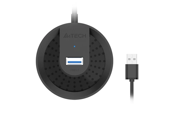 USB Хаб A4tech HUB-30-White, USB 2.0, 4 порта — 5