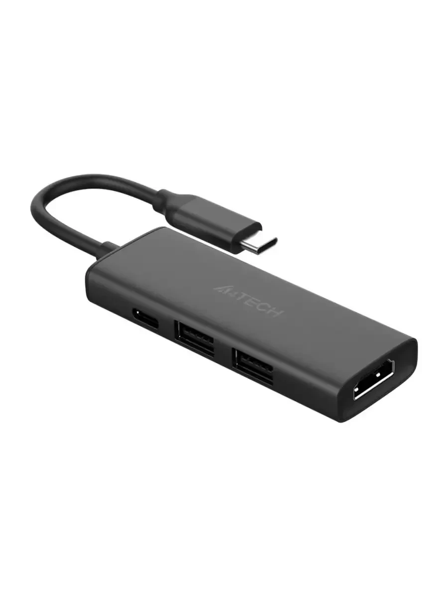 Адаптер A4tech DST-40C, 100W, USB-C PD, HDMI, USB 3.0
