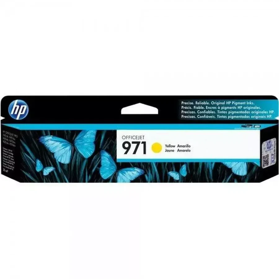 Картридж №971 жёлтый для OfficeJet Pro X476dw/X576dw/X451dw, до 2500 стр.