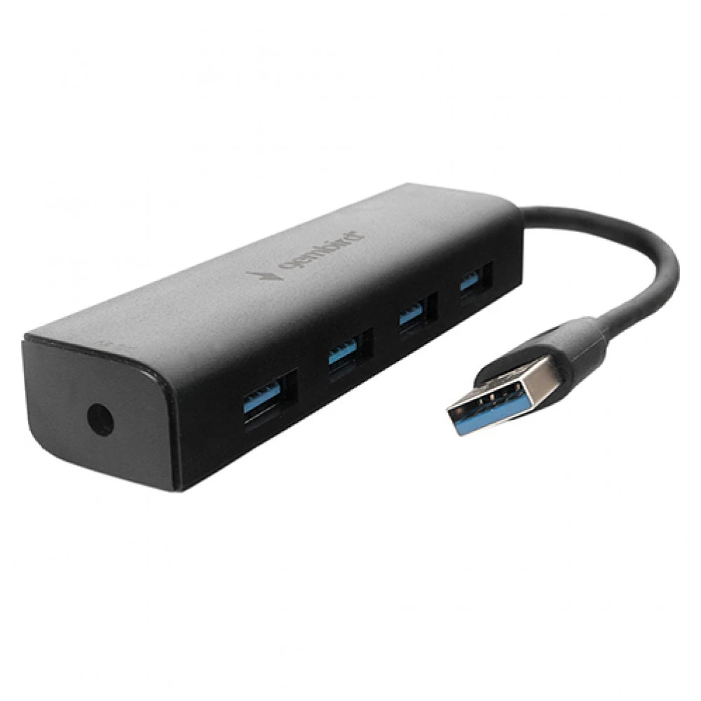 USB Hub Gembird UHB-C354, USB 3.0, 4 порта, чёрный — 4