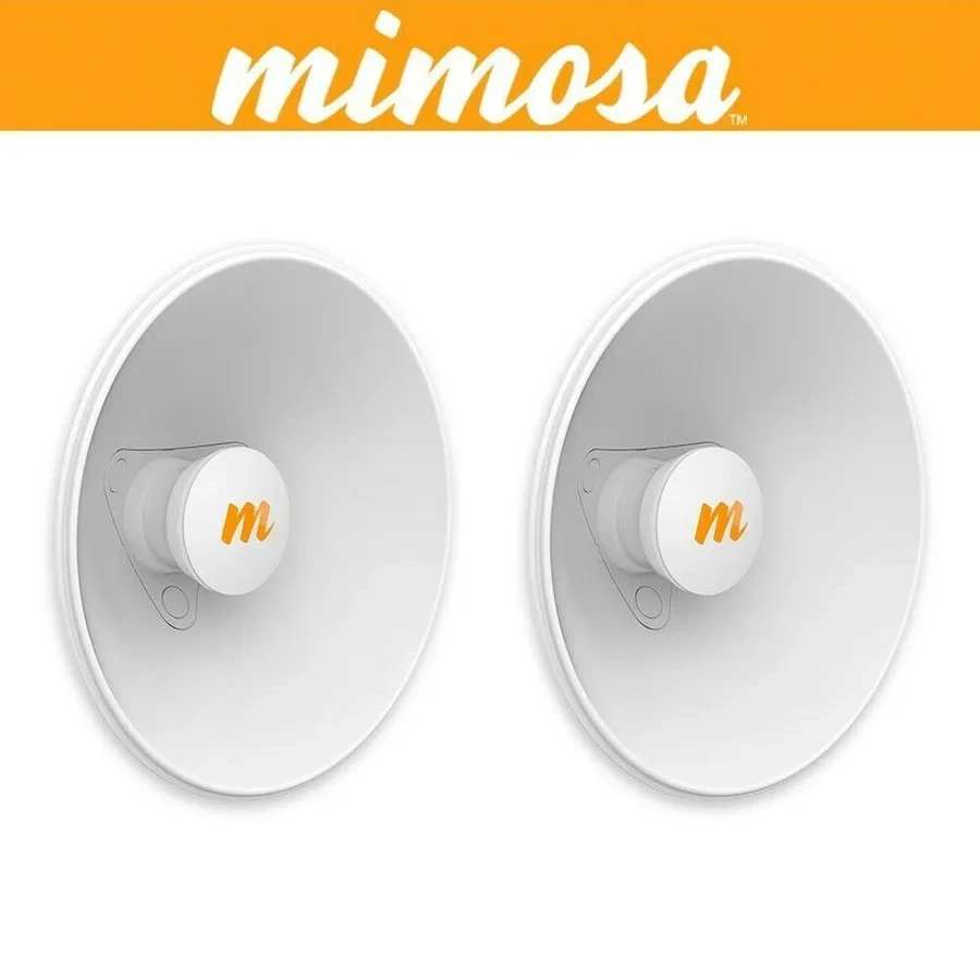 Mimosa 4.9-6.4 GHz Modular Twist-on Antenna, 250mm Dish for C5x only, 20 dBi gain - Contains 2 Antenna Assemblies, 100-00088 — 2