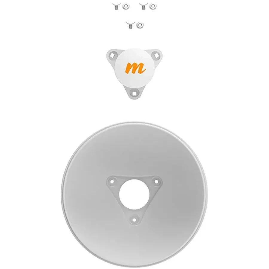 Mimosa 4.9-6.4 GHz Modular Twist-on Antenna, 250mm Dish for C5x only, 20 dBi gain - Contains 2 Antenna Assemblies, 100-00088 — 3