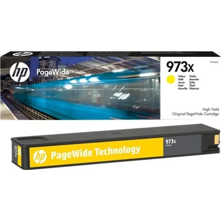 Картридж 973X жёлтый для PageWide Pro 452/477 MFP, до 7000 стр.