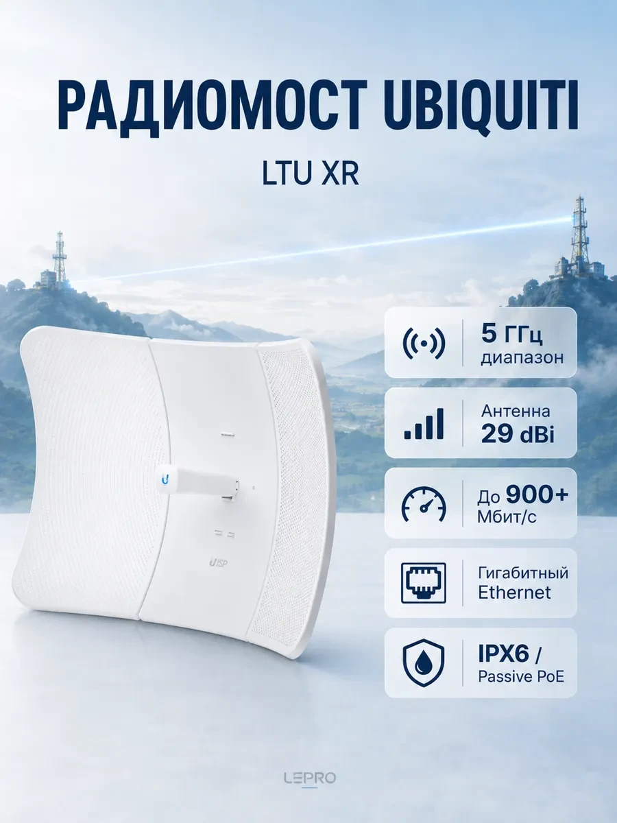 Радио подписчика LTU, дальность 30км+ — 5