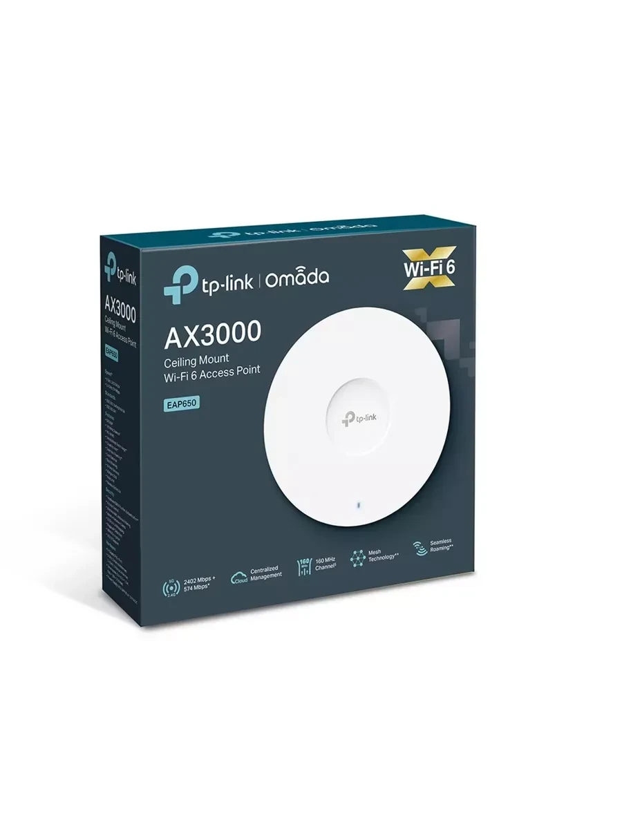 Точка доступа Tp-Link EAP650 AX3000 потолочная — 3