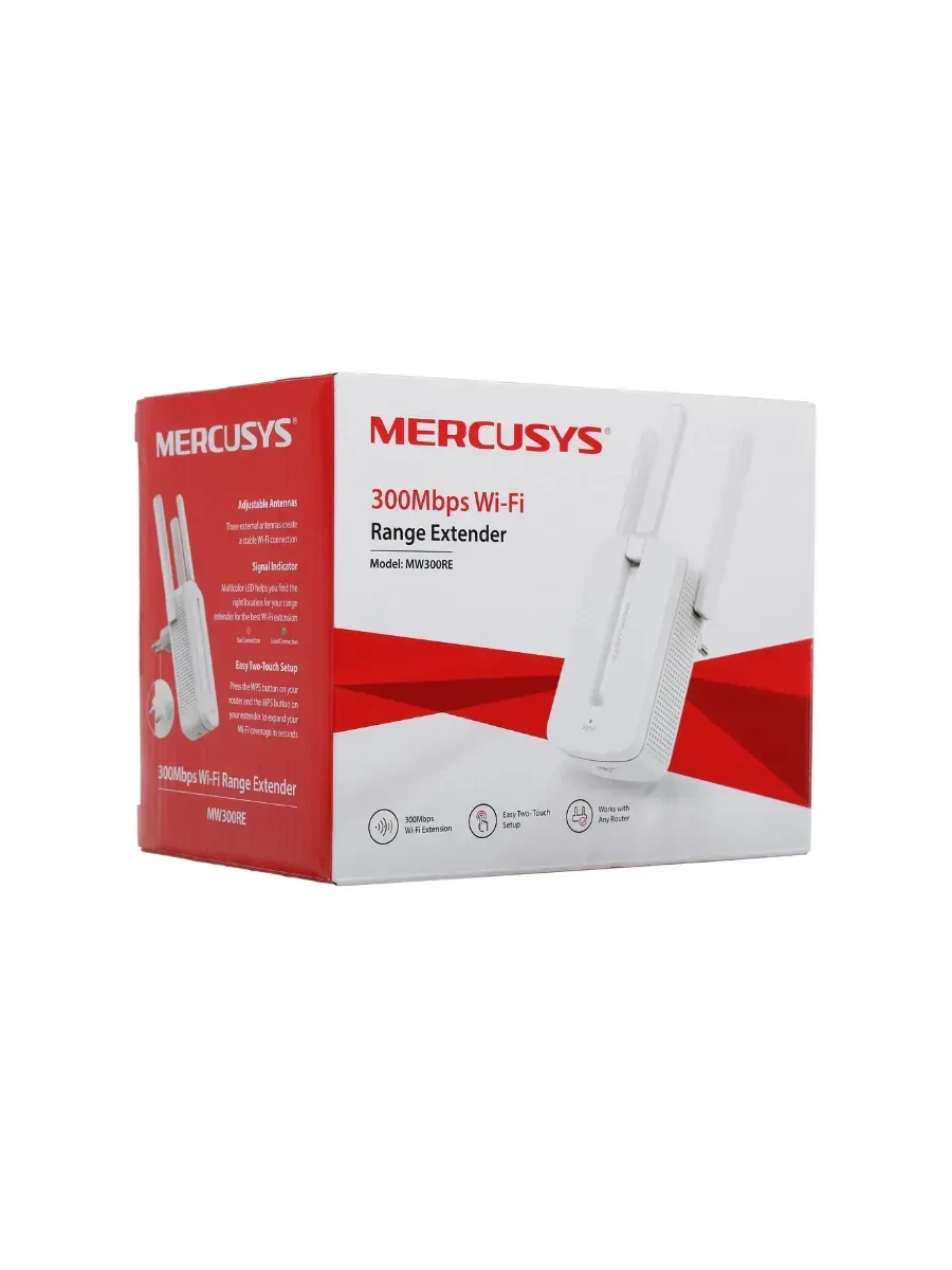 Усилитель Wi-Fi Mercusys MW300RE, 300 Мбит/с — 4