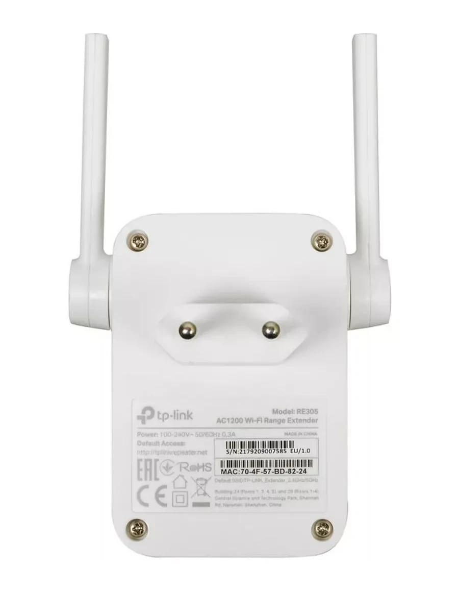 Усилитель Wi-Fi TP-Link RE305, AC1200, 1167 Мбит/с