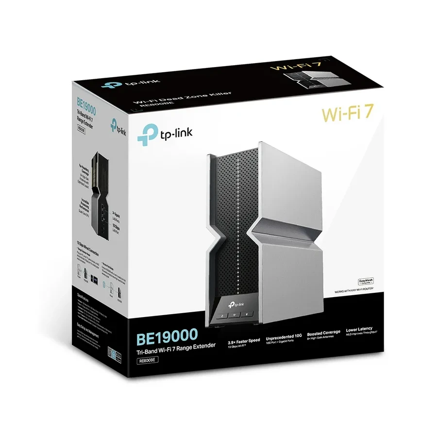 Усилитель Wi-Fi Tp-Link RE800BE, Wi-Fi 7 — 3
