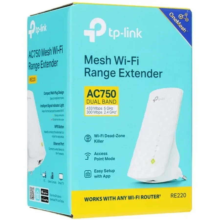 Усилитель Wi-Fi сигнала TP-Link RE220 — 5