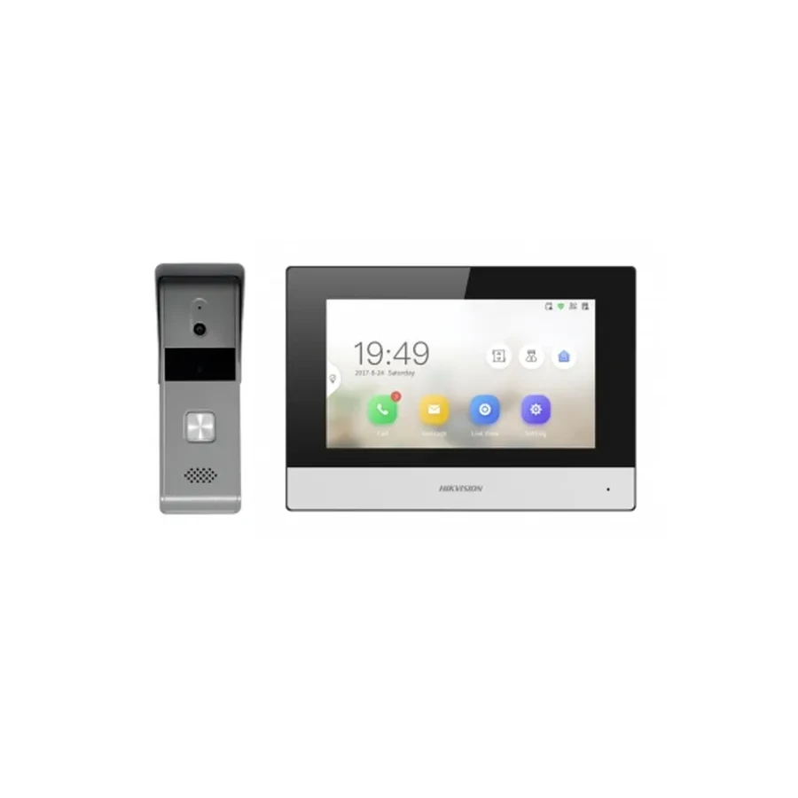 Домофон Hikvision DS-KIS303-P, внутренняя станция, 2MP, PoE