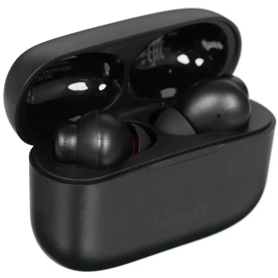 Наушники TWS Bloody M30, Black+Red, BT 5.0