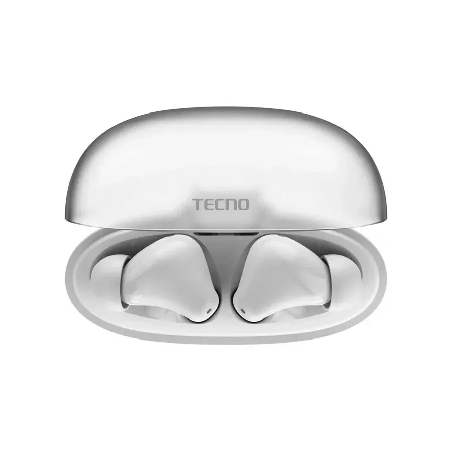 Наушники TECNO Buds 4, Bluetooth 5.3, Type-C, белые — 2