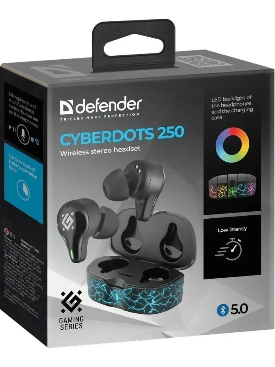 Наушники Defender CyberDots 250, с микрофоном — 4