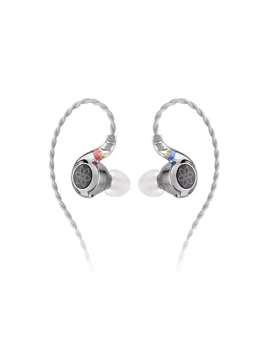 Наушники FiiO FD11, динамический драйвер, серебристые