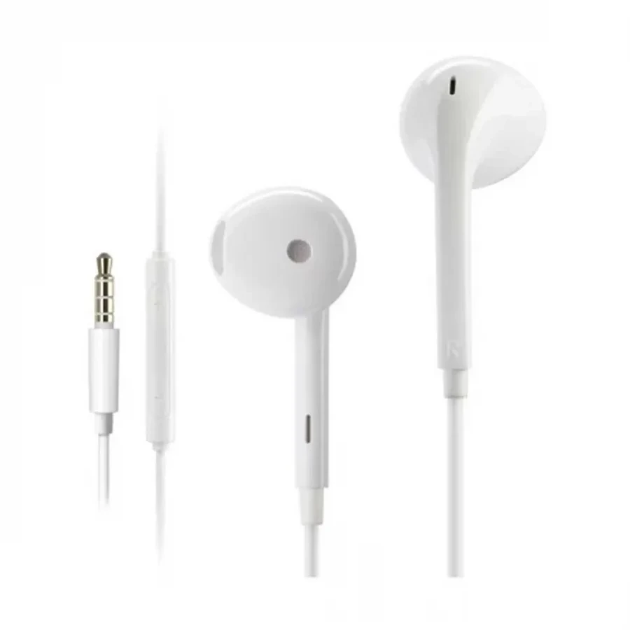 Наушники Edifier P180 Plus, с микрофоном, 3.5мм, белые — 3