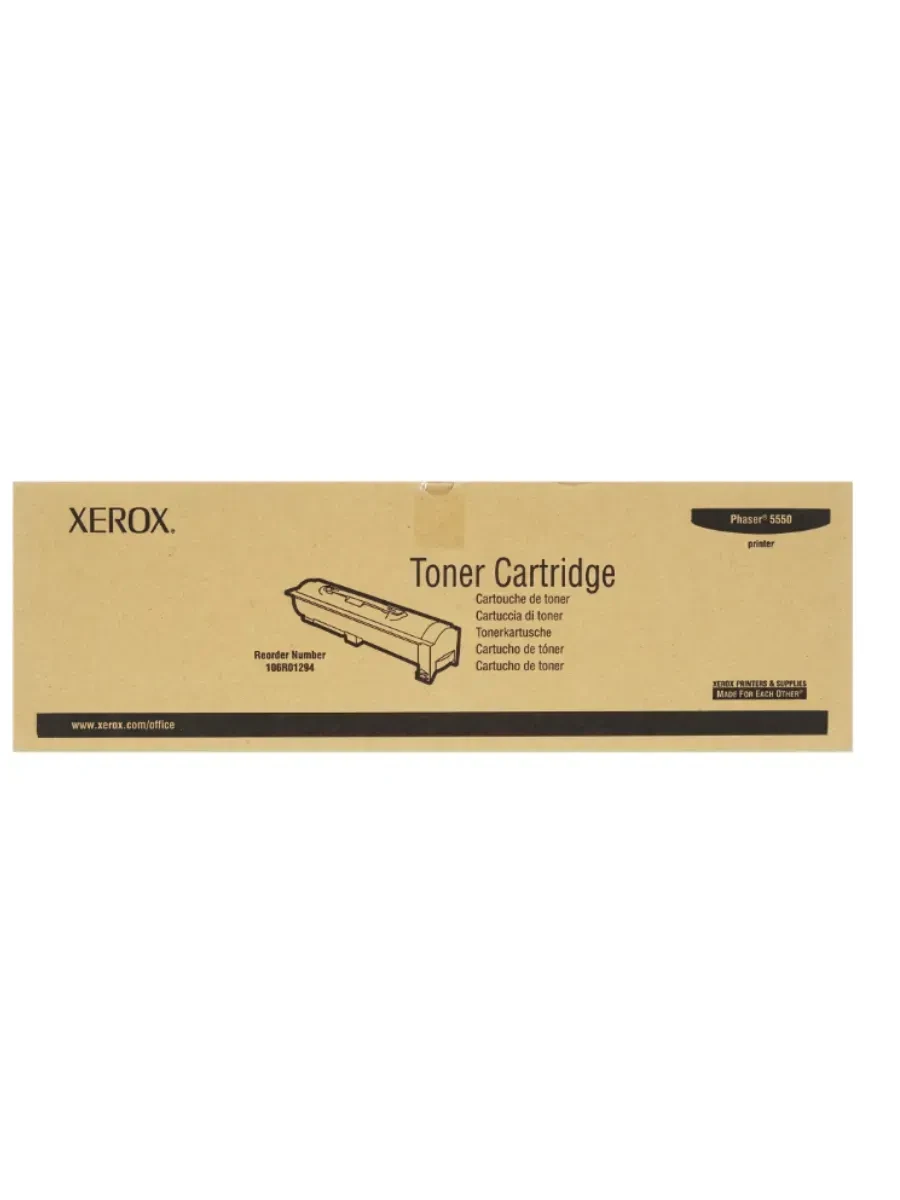Тонер-картридж Xerox 106R01294, чёрный, 35000 стр. — 2