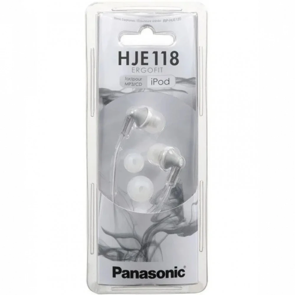 Наушники-вкладыши Panasonic RP-HJE118GUS, проводные — 4