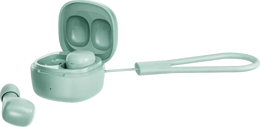CANYON Headset OnGo 4 mini TWS, зелёный — 2