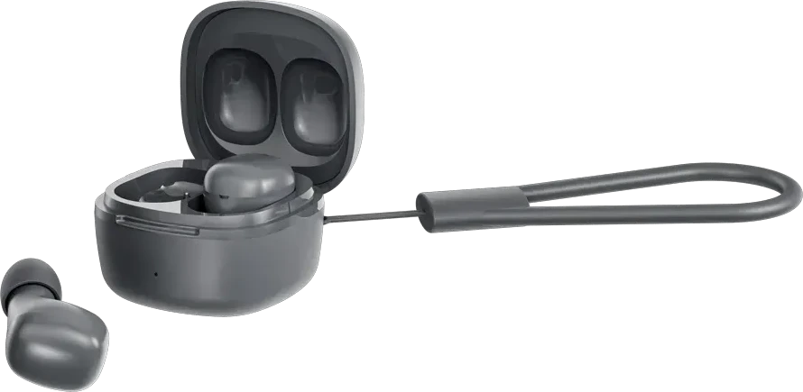 CANYON Headset OnGo 4 mini TWS, серый — 2