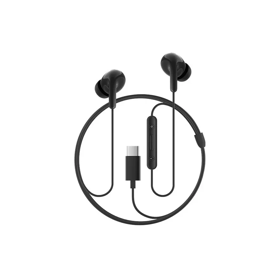 Наушники Xiaomi Type-C Earphones, проводные, чёрные — 3